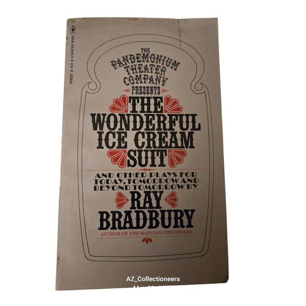 The wonderful ice cream suit by Ray Bradbury -  bantam books